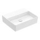 V&B Memento 2.0 lavabo 50x42 cm, fermé, sans trop-plein, blanc alp C-plus-3