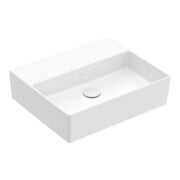 V&B Memento 2.0 Lavabo 50x42 cm, fermé, sans trop-plein, blanc alpin-3