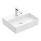 V&B Memento 2.0 Lavabo 50x42 cm, robinet, sans trop-plein, blanc alpin C-plus-1