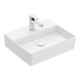 V&B Memento 2.0 Lavabo 50x42cm, robinet, sans trop-plein, blanc mat C-plus-3