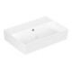 V&B Memento 2.0 Lavabo 60x42 cm, avec trop-plein, stone white C-plus-1