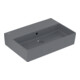 V&B Memento 2.0 Lavabo 60x42 cm, fermé, avec trop-plein, graphite C-plus-1