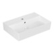 V&B Memento 2.0 Lavabo 60x42 cm, fermé, mitigeur, avec trop-plein, blanc alpestre-3