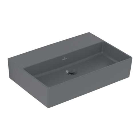 V&B Memento 2.0 lavabo 60x42 cm, fermé, sans trop-plein, graph. C-plus