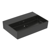V&B Memento 2.0 lavabo 60x42 cm, fermé, sans trop-plein, P black C-plus