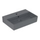V&B Memento 2.0 lavabo 60x42 cm, robinetterie, avec trop-plein, graphite C-plus-3