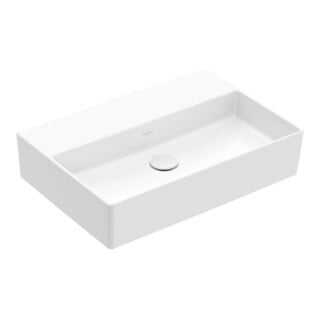 V&B Memento 2.0 Lavabo 60x42 cm, sans trop-plein, blanc alpin C-plus