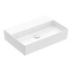 V&B Memento 2.0 Lavabo 60x42 cm, sans trop-plein, blanc alpin C-plus-1