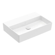 V&B Memento 2.0 Lavabo 60x42 cm, sans trop-plein, blanc alpin C-plus