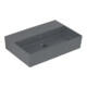 V&B Memento 2.0 Lavabo 60x42 cm, sans trop-plein, graphite C-plus-1