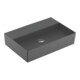 V&B Memento 2.0 Lavabo 60x42 cm, sans trop-plein, graphite C-plus-3