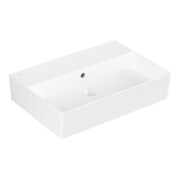 V&B Memento 2.0 Lavabo 60x42cm, fermé, avec trop-plein, blanc brillant C-plus