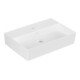 V&B Memento 2.0 Lavabo 60x42cm, gs, robinet, sans trop-plein, blanc brillant C+-3