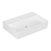 V&B Memento 2.0 Lavabo 60x42cm, robinet, sans trop-plein, blanc mat C-plus