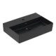 V&B Memento 2.0 Lavabo 60x42cm, robinet, sans trop-plein, P black C-plus-1