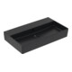 V&B Memento 2.0 Lavabo 80x47 cm, fermé, avec trop-plein, P black C-plus-1