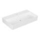 V&B Memento 2.0 Lavabo 80x47 cm, robinet, sans trop-plein, blanc mat C-plus-1