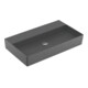 V&B Memento 2.0 Lavabo 80x47 cm, sans trop-plein, graphite C-plus-1