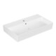 V&B Memento 2.0 lavabo 80x47cm, mitigeur, trop-plein, blanc mat C-plus-1