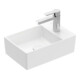 V&B Memento 2.0 Lavabo à main 40x26 cm, avec robinet, sans trop-plein, blanc alpin-1
