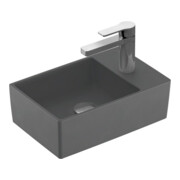 V&B Memento 2.0 Lavabo à main 40x26cm, avec robinet, sans trop-plein, graph. C-plus-3