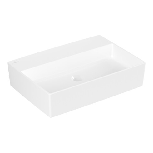V&B Memento 2.0 Lavabo à poser 63, blanc alpin, 60x42 cm