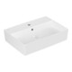 V&B Memento 2.0 Lavabo à poser avec robinet, vidage, blanc brillant C-plus, 60x42cm-3