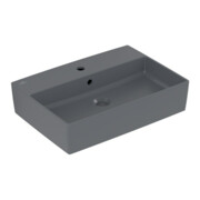 V&B Memento 2.0 Lavabo à poser avec robinetterie, mitigeur, graphite C-plus, 60x42cm-3