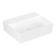 V&B Memento 2.0 lavabo à poser s/ trop-plein, stone white C-plus, 50x42cm-1