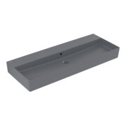 V&B Memento 2.0 Lave-mains 120x47 cm, avec trop-plein, graphite C-plus