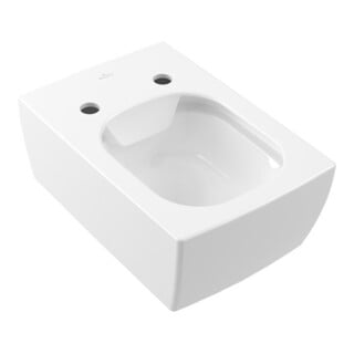 V&B Memento 2.0, WC suspendu D Flush 37,5x56 cm, blanc alpin