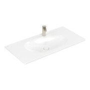 V&B Meuble-lavabo Antao 100x50 cm, angle, 1 tiroir, blanc C+