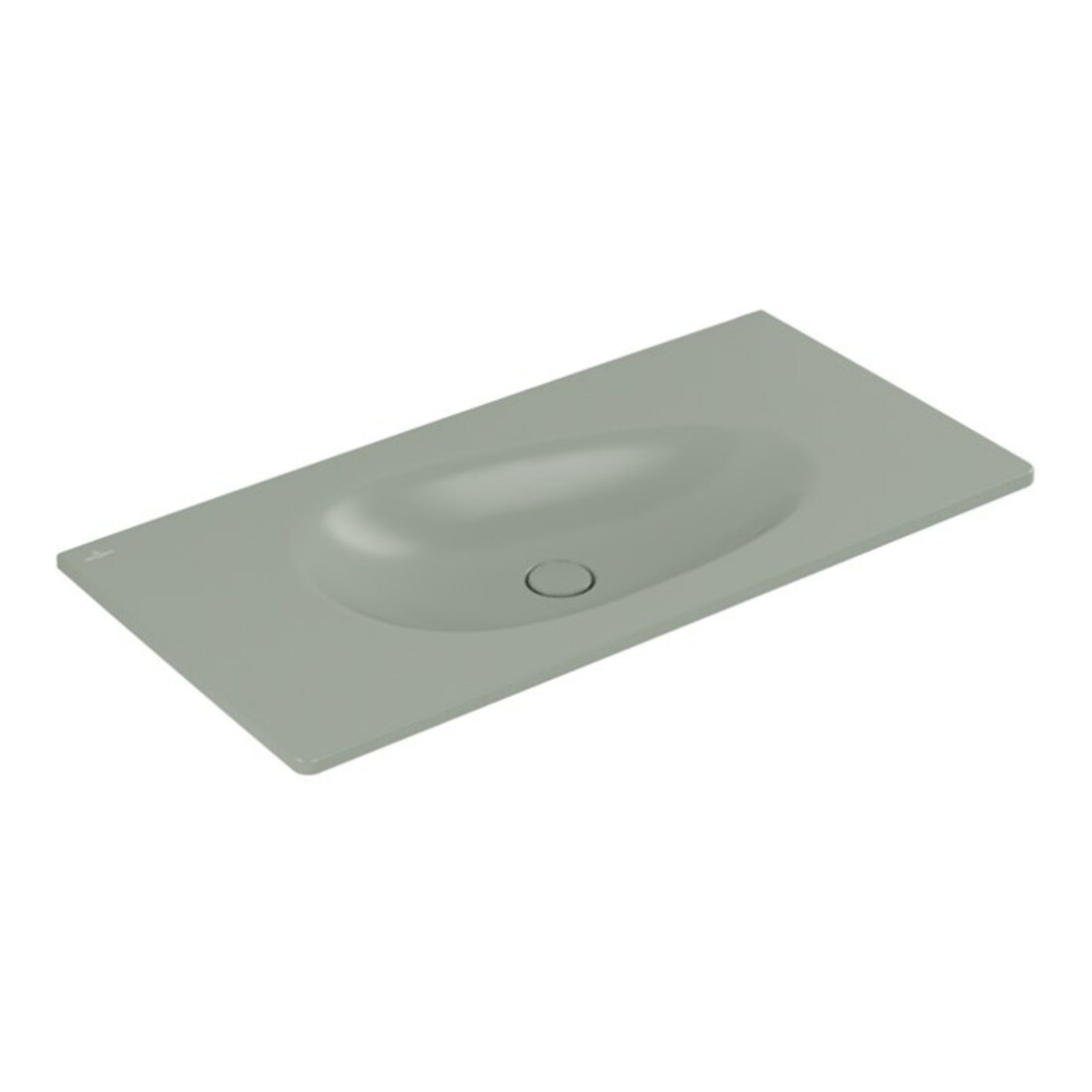 V&B Meuble-lavabo Antao 100x50 cm, angle, sans trop-plein, morning gre. C+