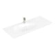 V&B Meuble-lavabo Antao 120x50 cm, angle, 1 tiroir, sans plan, blanc C-plus-4