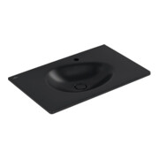 V&B Meuble-lavabo Antao 80x50 cm, angle, 1 mitigeur, vidage latéral, bleu P C+-4