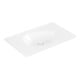 V&B Meuble-lavabo Antao 80x50cm, angle, sans trop-plein, blanc C-plus-1