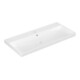 V&B Meuble lavabo Avento 100x47 cm, trou robinet, avec trop-plein, blanc-3