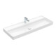 V&B Meuble-lavabo Collaro 120x47 cm, sans trop-plein, blanc C-plus-3
