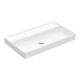 V&B Meuble-lavabo Collaro 80x47, sans trou, blanc pierre C-plus-1
