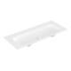 V&B Meuble lavabo Finion 120x50, 2 trous, sans trop-plein, blanc pierre C+-4