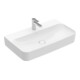 V&B Meuble-lavabo Finion 80x47 cm, avec trop-plein, vidage, siphon, blanc C+-1