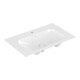 V&B Meuble lavabo Finion 80x50 cm, 1 trou robinet/ trop-plein, blanc C+-3
