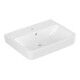 V&B Meuble-lavabo O.NOVO 60x46cm, angle, avec trou robinet, avec trop-plein, blanc A-bac C+-3