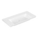 V&B Meuble-lavabo Subway 3.0 100x47 cm, angle, sans robinetterie, blanc mat C+-3
