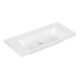 V&B Meuble-lavabo Subway 3.0 100x47cm, angle, sans robinetterie, blanc C-plus-1