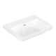 V&B Meuble-lavabo Subway 3.0 60x47cm, chêne, US gs, avec trop-plein, blanc mat C+-1
