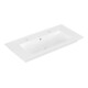 V&B Meuble-lavabo VENTICELLO 100x50 cm, 2 tiroirs, avec siphon, blanc pierre C-plus-1