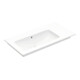 V&B Meuble-lavabo VENTICELLO 100x50 cm, sans robinet, avec trop-plein, gauche, blanc-1