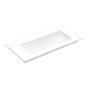 V&B Meuble lavabo VENTICELLO 100x50 cm, sans trou robinet, avec trop-plein, blanc-3