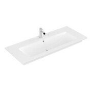 V&B Meuble lavabo VENTICELLO 120x50, avec trop-plein, blanc C-plus